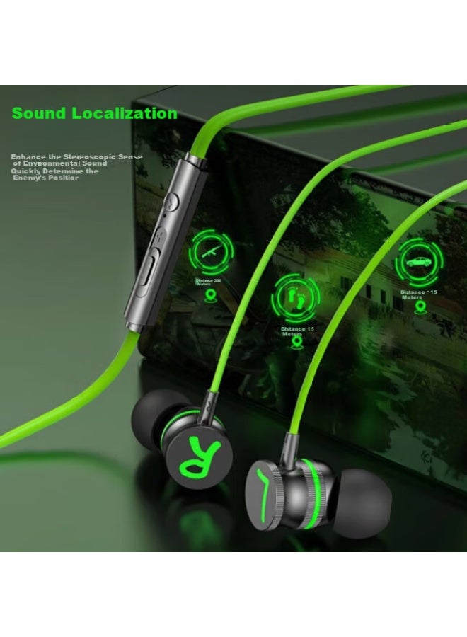 Bkayp Wired Gaming In-ear Headphones For Desktop And Laptop, Suitable For Apple, Huawei, Xiaomi, Honor, Oppo Phones, 3.5mm And Type-c - Image 3