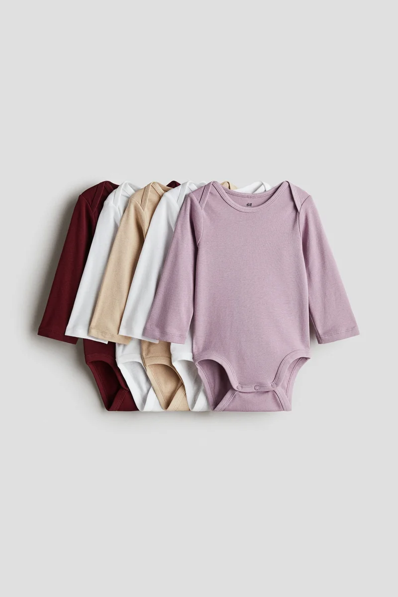 H&M 5-pack bodysuits