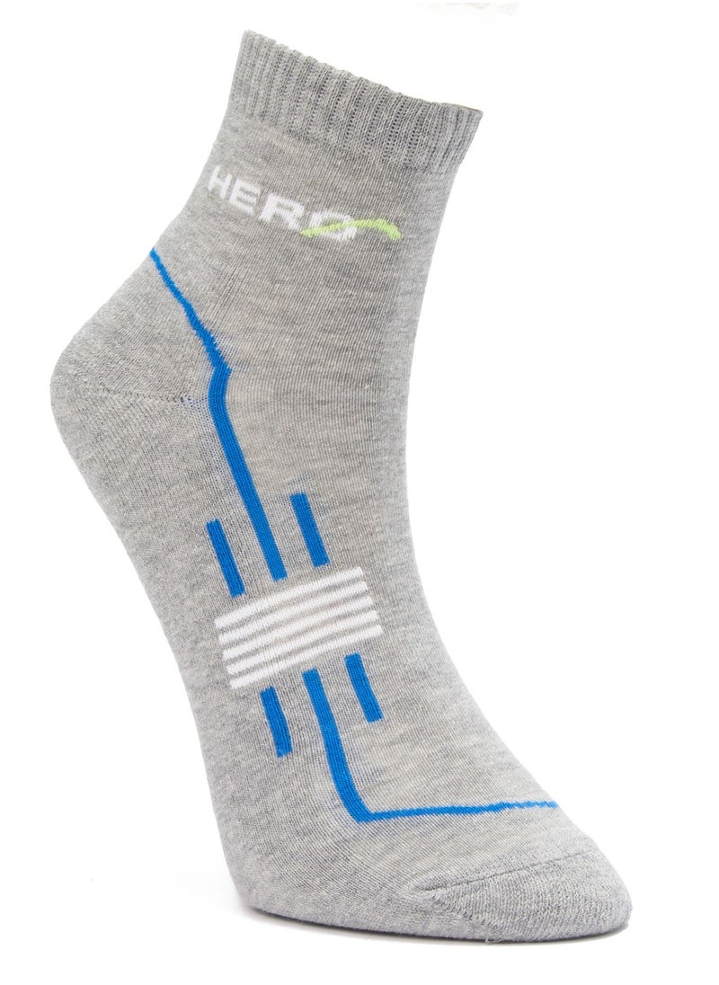 Maestro Maestro Socks Tennis Light Gray-113 