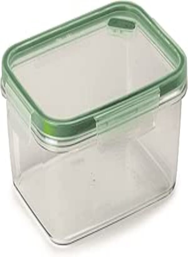 Snips Food Keeper Recycled Plastic, 1.5 L, Rectangular, Multi-Colour, Large