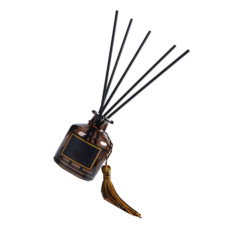 Tassel Bottle Home Perfume Diffuser Rattan Air Freshener with Rattans - Image 1
