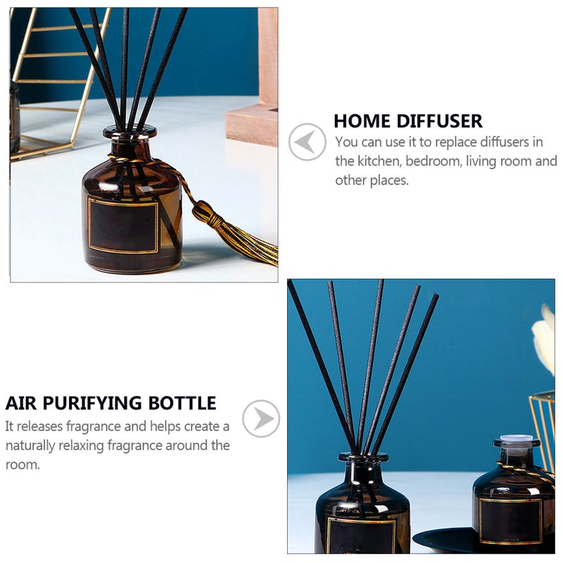 Tassel Bottle Home Perfume Diffuser Rattan Air Freshener with Rattans - Image 3