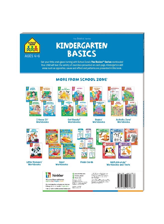 Hinkler School Zone: Kindergarten Basics Workbook – Early Learning Activities - Image 5