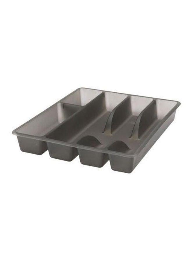 Smacker Cutlery Tray Grey 31X26X4cm - Image 1
