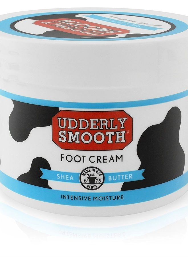 Udderly Smooth Shea Butter Foot Cream 8Oz Each