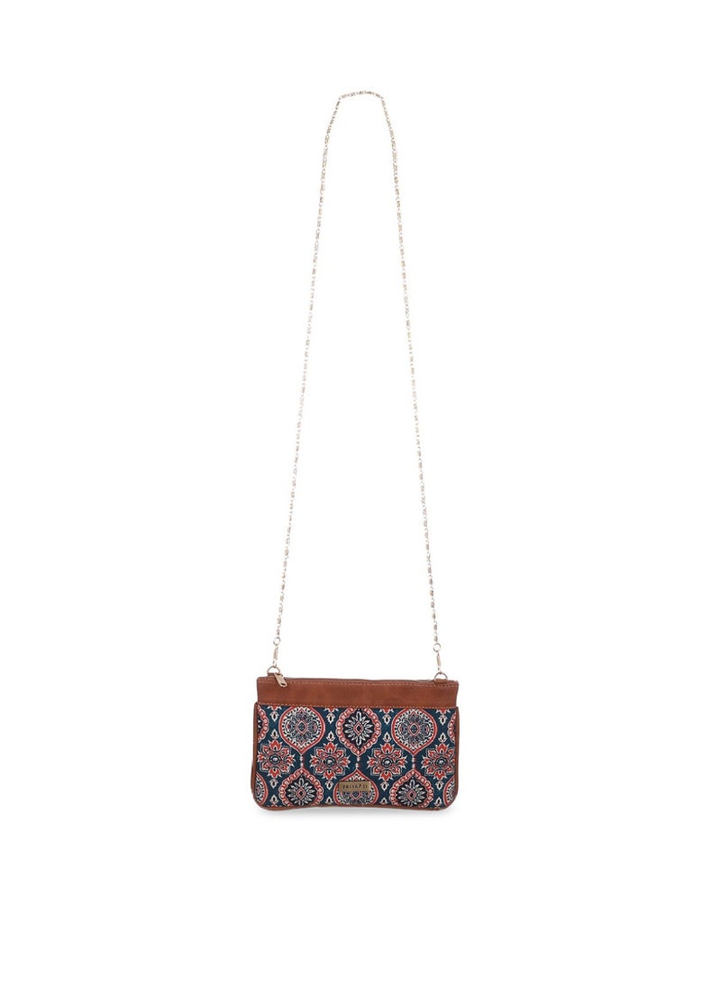 Priyaasi Ethnic Motifs Printed PU Sling Bag  - Image 2