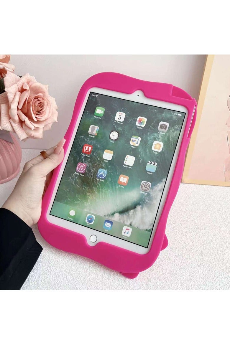 a Barbie-themed case suitable for iPad 9th/8th/7th Generation Case 10.2'' (2019/2020/2021) protective cover with cartoon pattern and 360-degree rotating stand - Image 4