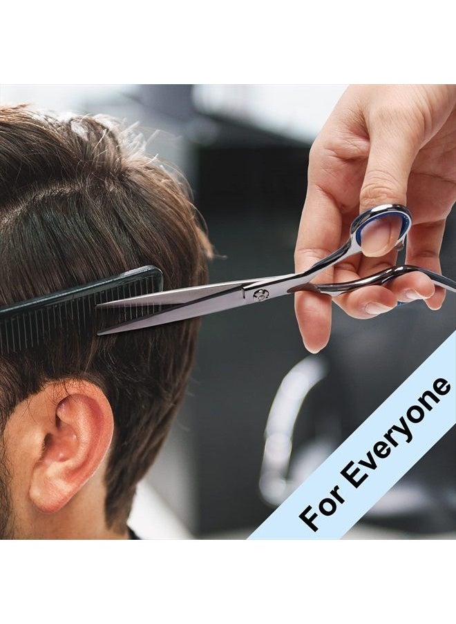 ULG - Hair Cutting Scissors, ULG Professional Hair Scissors 6.5 inch Right-Hand Razor Edge Barber Scissors Salon Hair Cutting Shears Made of Japanese Stainless Steel, Hand Sharpened - Image 1