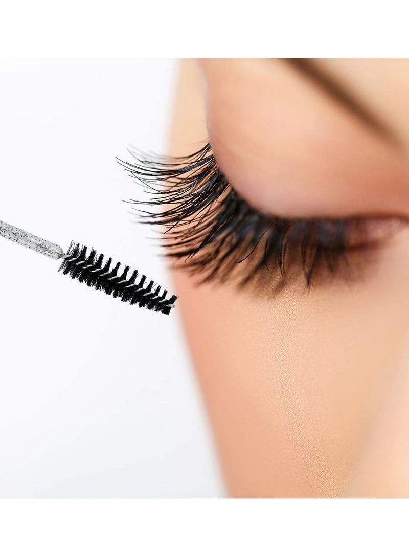 100PCS Crystal Eyelash Mascara Wands Applicator Makeup Brushes Set for Stunning Lashes - Image 3