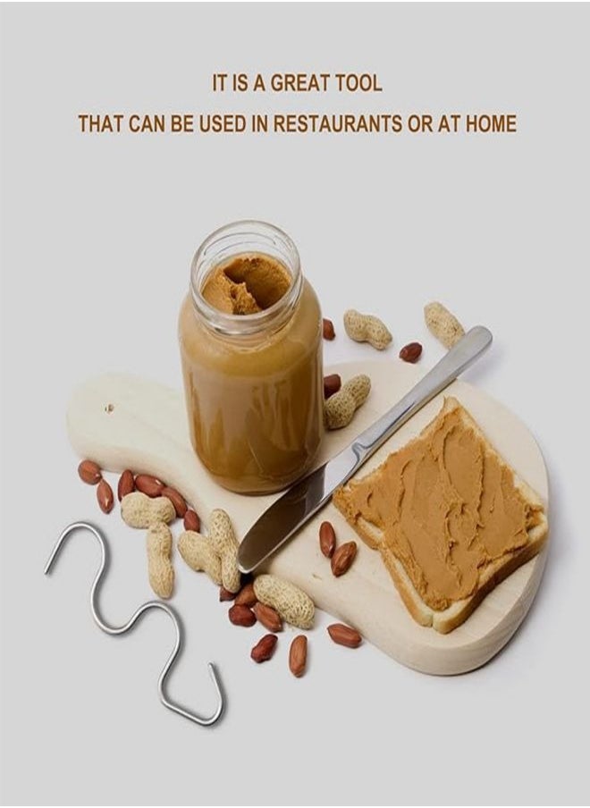 TCJ Peanut butter blender Honey mixer Butter stirrer Nut butter blender Almond butter mixer Stainless steel  - Image 5