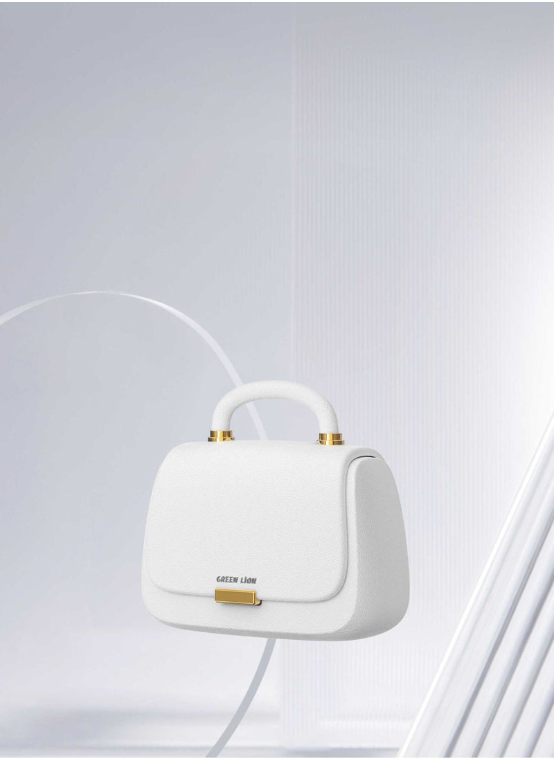 GREEN LION - Queen's True Wireless Earbuds with Purse Design / Up To 15m Bluetooth Range / 5 Hours Play Time / Hand-Free Calls / Multi Touch - White - Image 1