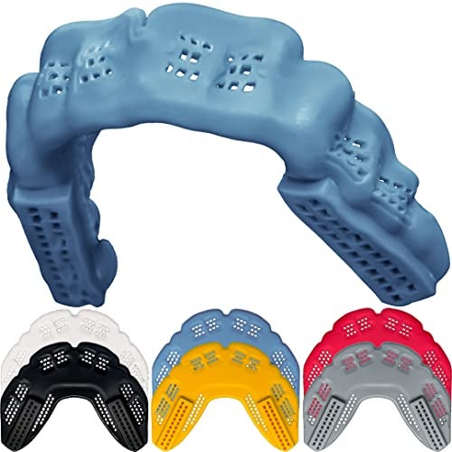 Bulletproof Mouthguards Bulletproof: World’s Thinnest Most Breathable Mouthguard is 3X Stronger! Football MMA Hockey Rugby Basketball BJJ Lacrosse Boxing Sports Mouth Guard Grinding Teeth. Men Women Adult Youth Kids Braces - Image 1
