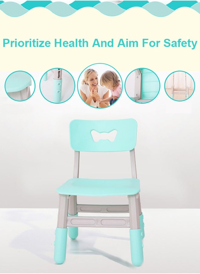 JSAITOYS 1-Piece Mint Green Adjustable Height Chair For Office/Home Use  - Image 5