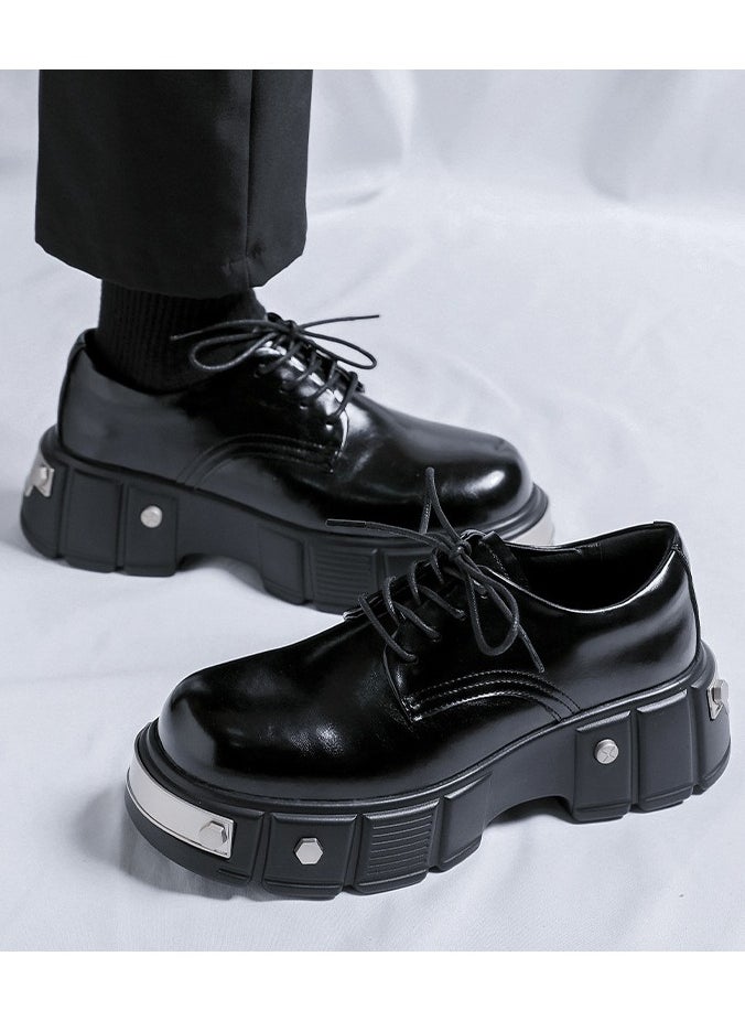 Warrior - Versatile Retro Casual Leather Shoes - Image 1