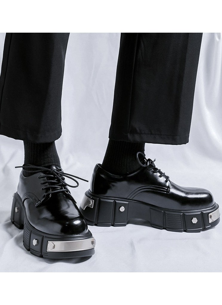 Warrior - Versatile Retro Casual Leather Shoes - Image 1