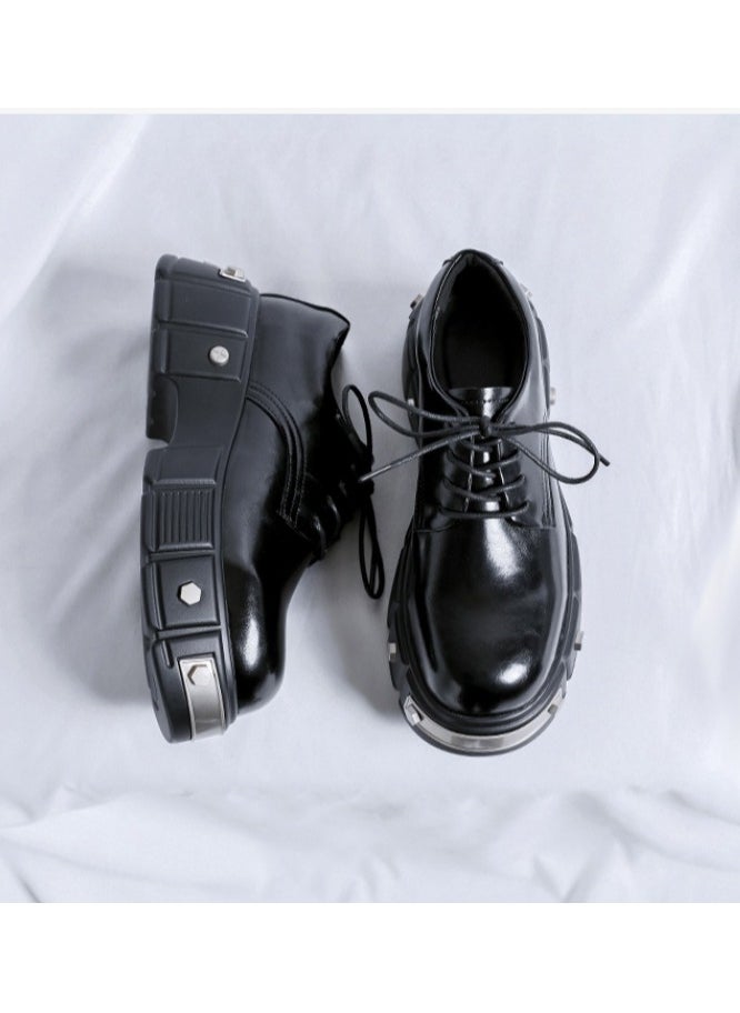 Warrior - Versatile Retro Casual Leather Shoes - Image 1