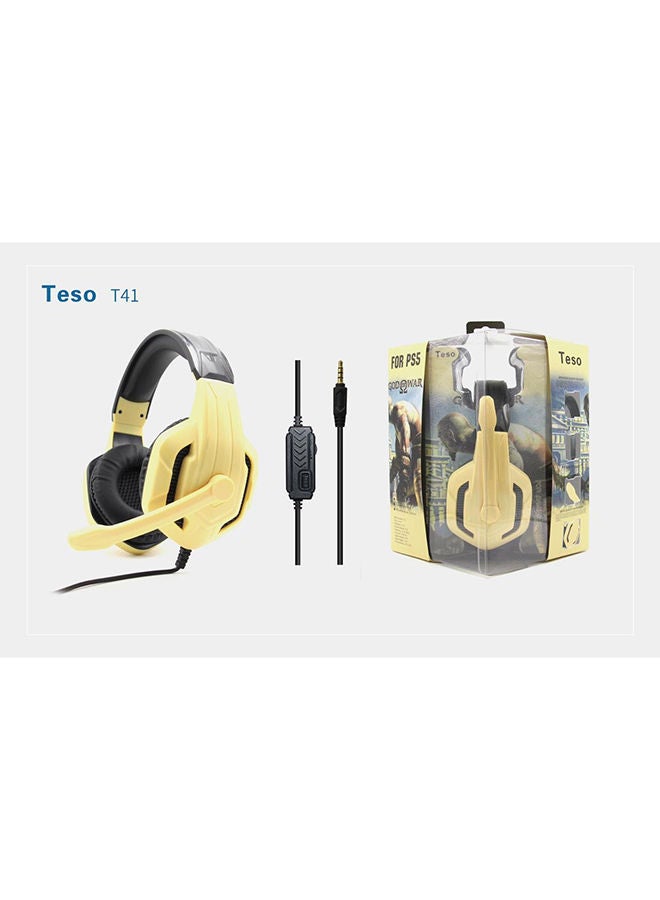 Teso GOW Over The Head Wired Gaming Headphones - Image 3
