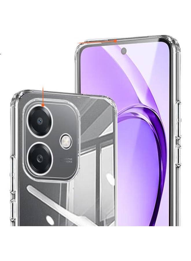Koolife Protective Case For Oppo A3I, Oppo A3I Case With Full Coverage Lens, Simple And Skin-Friendly Transparent Soft Shell, Fingerprint-Resistant Back Cover - Image 2