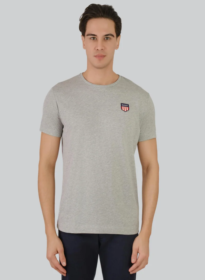 غانت Retro Shield Logo T-Shirt