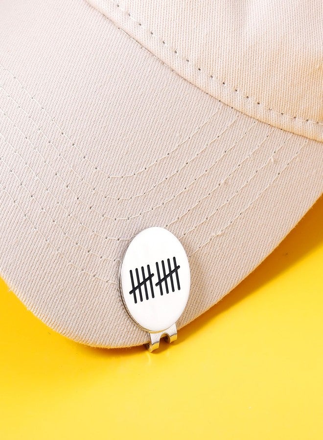 TI-EDC 10th Anniversary for Him Golf Ball Marker Hat Clip Golf Accessories for Men Husband Gift from Wife Gifts for 10 Year Anniversary Wedding Sweetest Day Christmas Valentines Day (10 Year) - Image 3