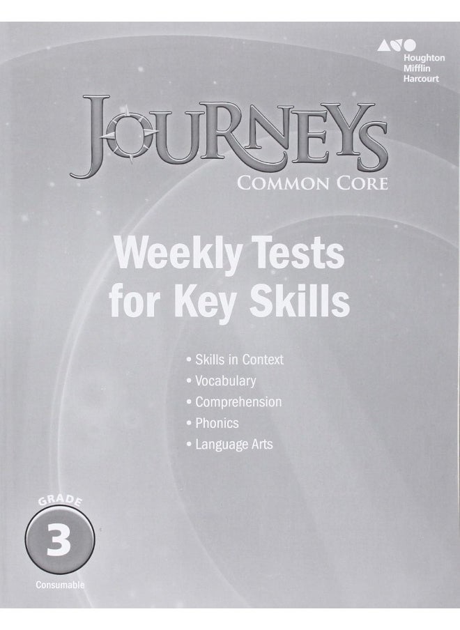 null - Houghton Mifflin Harcourt Journeys: Common Core Weekly Assessments Grade 3 - Image 1