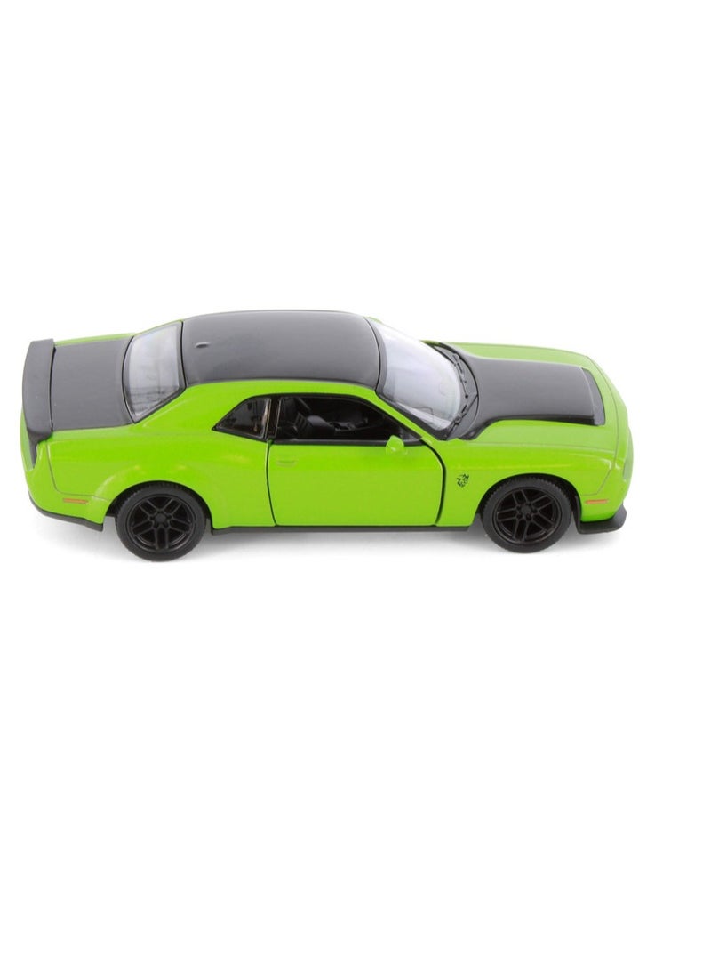 Kinsmart Dodge Challenger SRT Demon 170-1:40 Scale 2023  Doors Openable Collectible Toy Car  - Image 4