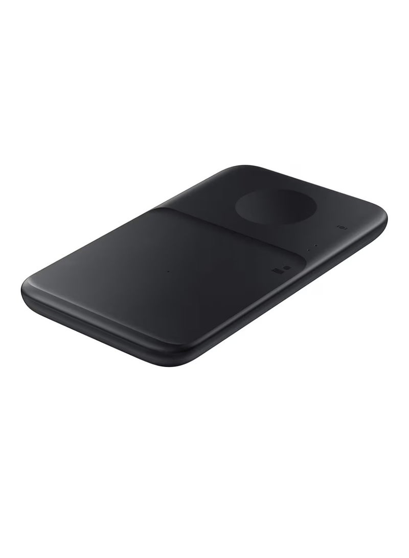 Wireless Charger Duo, Black, 15W, Qi Compatible with Samsung Galaxy S Series, Note Series - Image 3
