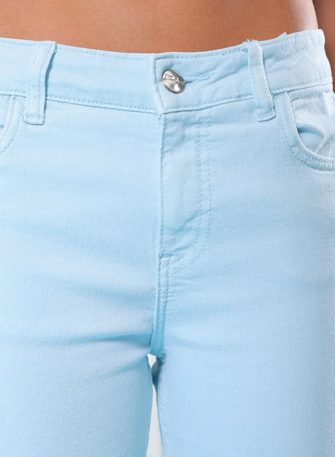 Freehand Women Bootcut Overdyed Mid-Rise Jeans
