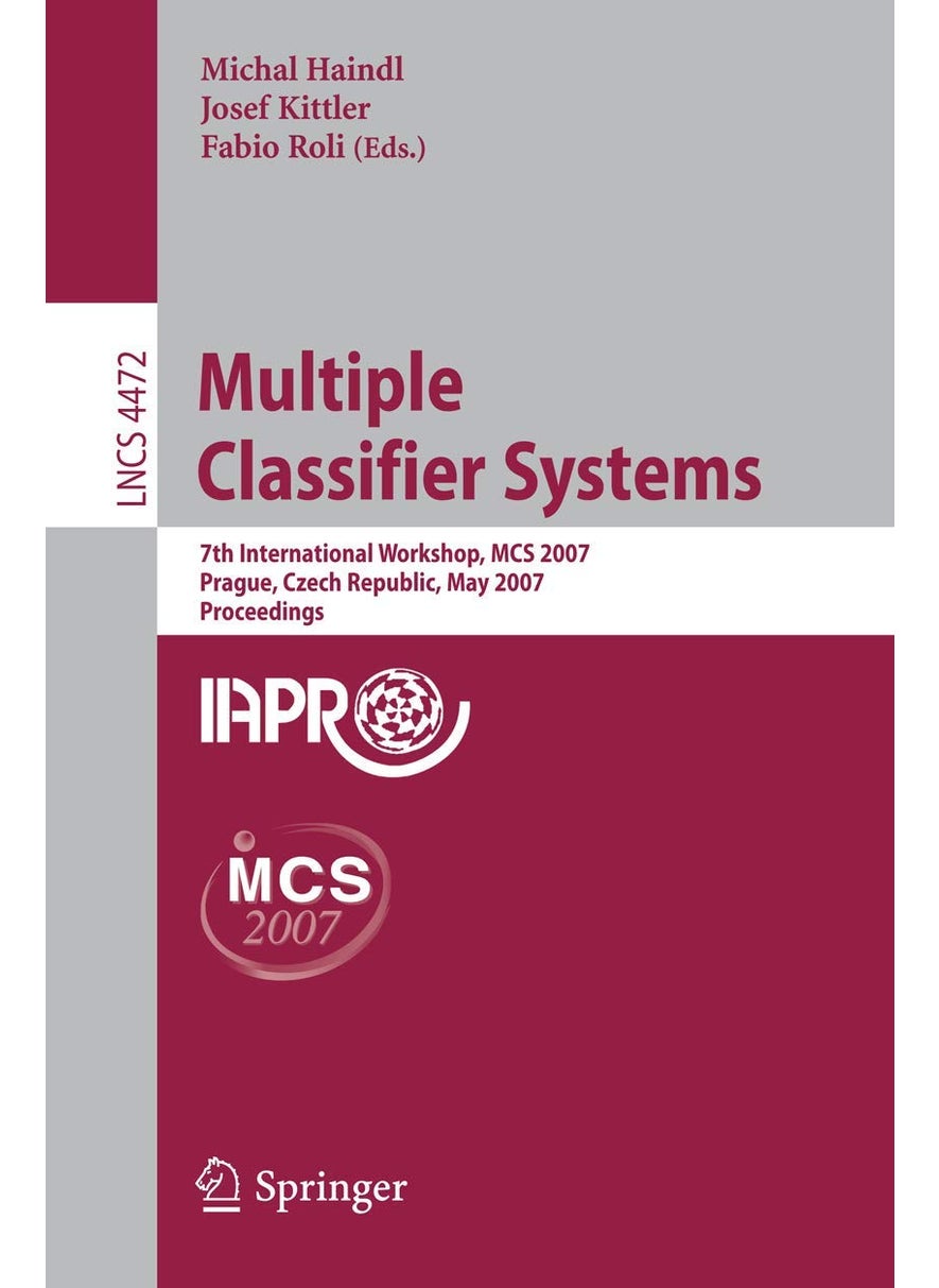Multiple Classifier Systems: 7th International Workshop, MCS 2007, Prague, Czech Republic, May 23-25, 2007, Proceedings 