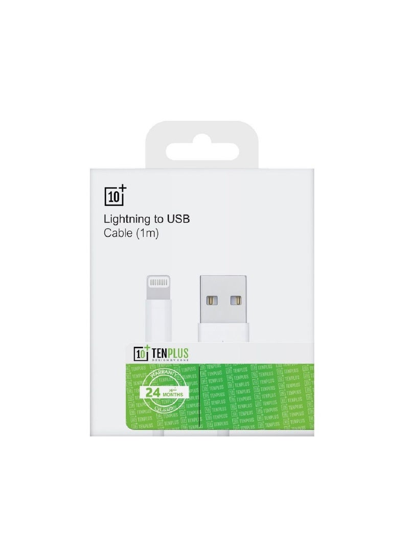 تنبلس كابل لايتنينج إلى يو إس بي 1 متر أبيض - Image 5