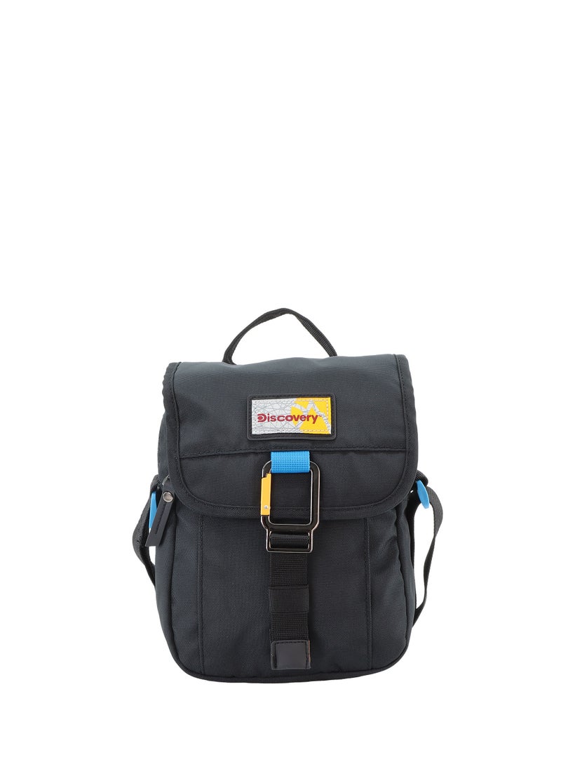 Discovery ICON Flap Over Utility Bag 2.8L Black, Zipper Compartment Casual Shoulder Bag For Men And Women Removable Shoulder Strap Secure RFID Pocket - pzsku/ZEDA0085EC7A319017257Z/45/_/1721995042/b75aff96-b363-410c-9f4a-1076b6f1da14