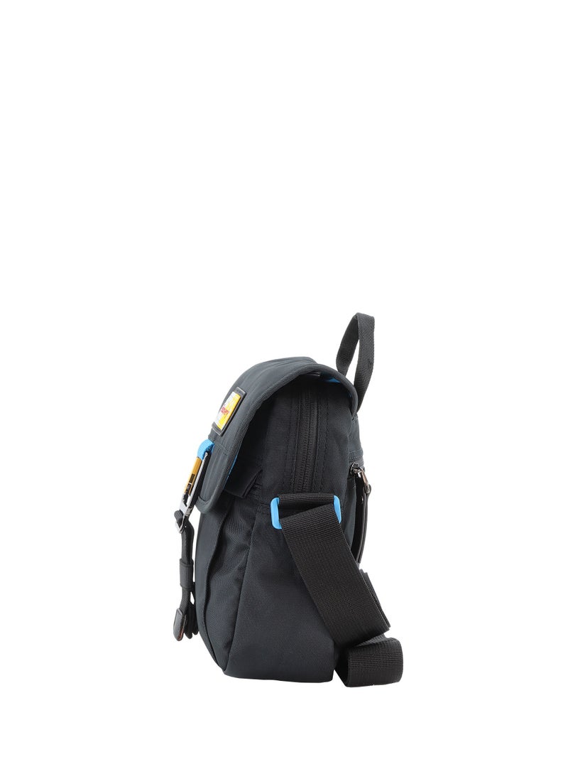 Discovery ICON Flap Over Utility Bag 2.8L Black, Zipper Compartment Casual Shoulder Bag For Men And Women Removable Shoulder Strap Secure RFID Pocket - pzsku/ZEDA0085EC7A319017257Z/45/_/1721995053/1a4d86c5-d3e3-47f1-9b53-f90bf67388e1