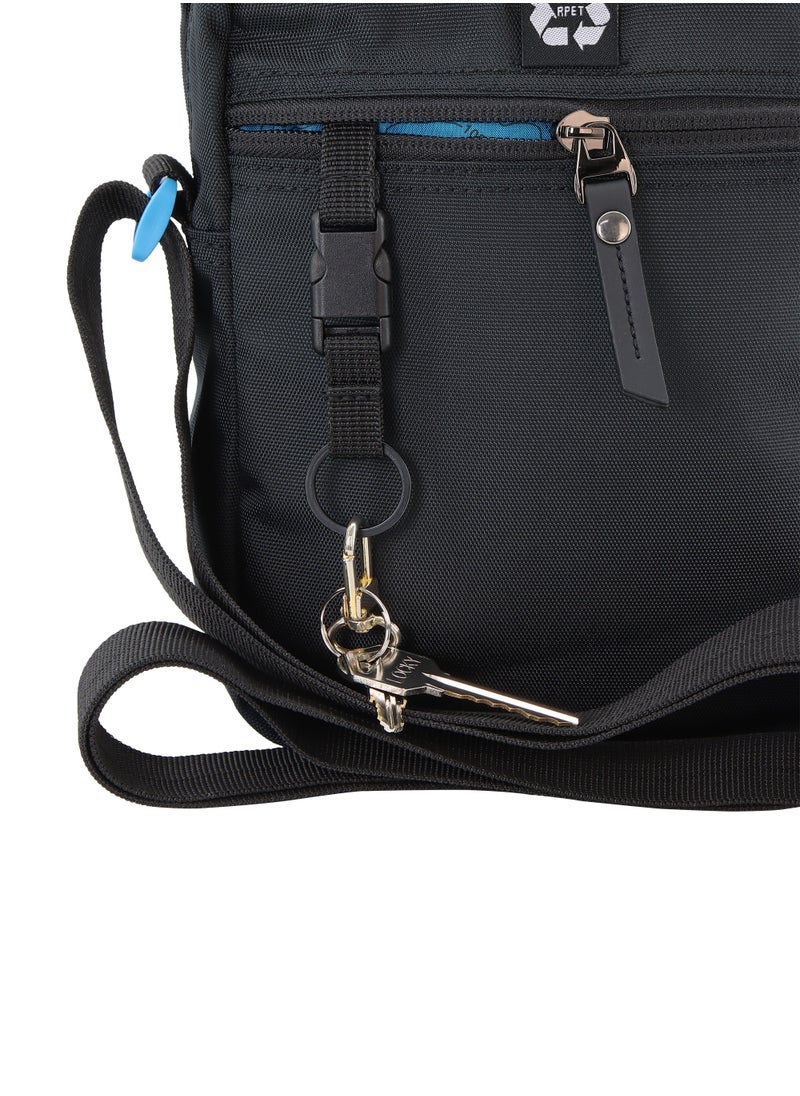 Discovery ICON Flap Over Utility Bag 2.8L Black, Zipper Compartment Casual Shoulder Bag For Men And Women Removable Shoulder Strap Secure RFID Pocket - pzsku/ZEDA0085EC7A319017257Z/45/_/1721995073/4a7ef23e-f864-4dab-b3ef-2912e176bcef