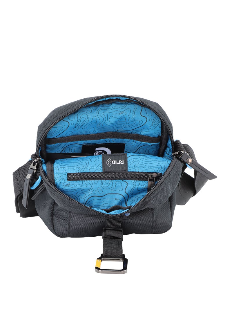 Discovery ICON Flap Over Utility Bag 2.8L Black, Zipper Compartment Casual Shoulder Bag For Men And Women Removable Shoulder Strap Secure RFID Pocket - pzsku/ZEDA0085EC7A319017257Z/45/_/1721995073/e2ff1dcf-bdd4-41cd-973d-8fa90eef0aae