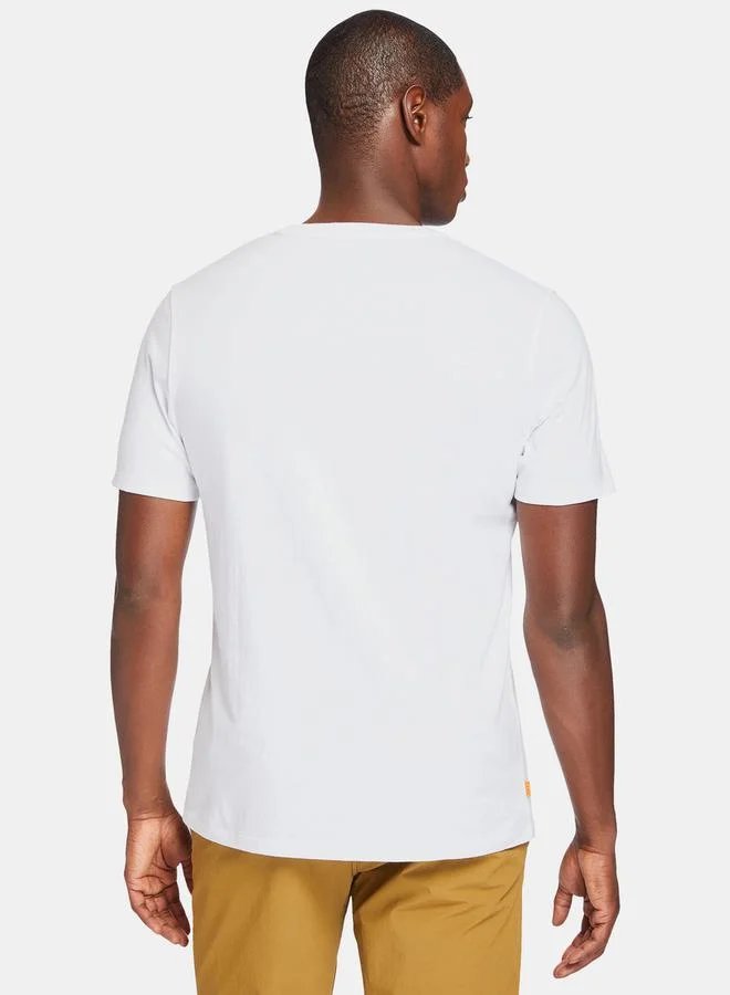 Timberland Linear Logo Crew Neck T-Shirt