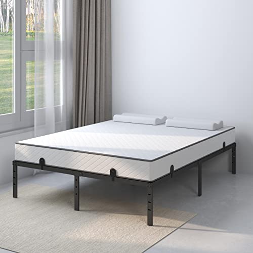 Upcanso Bed Frame Mattress Non Slip Gaskets, Set of 6 Cute Mattress Holder Place Anti-Slip Baffle, Easy to Installation Metal Pad Gripper, Black - Image 2