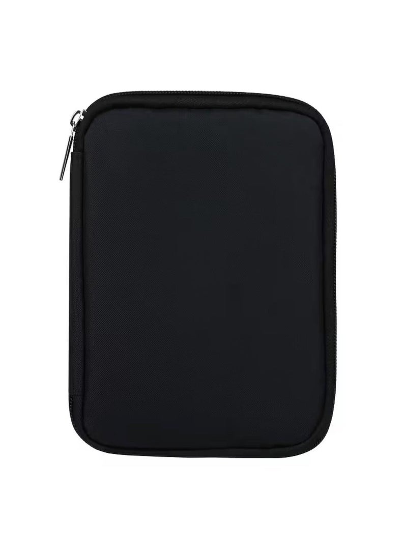 Travel Digital Cable Organizer Bag with 8 Elastic Rings for Data - Image 1