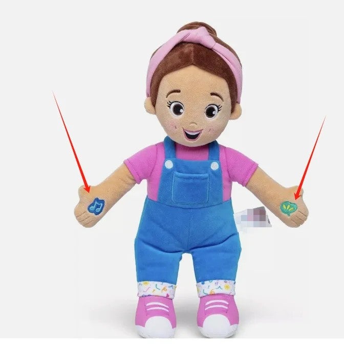 Bluejw Ms. Rachel Plush Toys - Super Soft Kawaii Stuffed Animal Toys That Speak, Sing & Sleep, Adorable Baby Gifts for Girls and Boys - Image 1