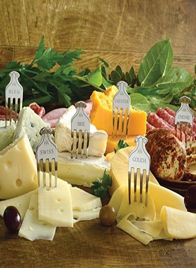 Norpro Stainless Steel Cheese Markers, Set of 6 NOR-334 - Image 2