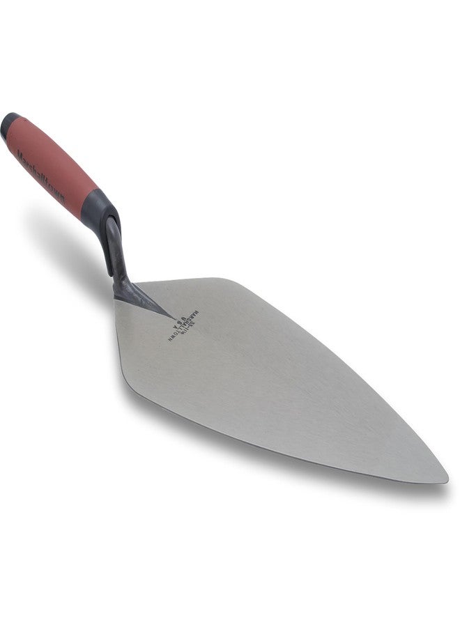 MARSHALLTOWN Brick Trowels, London Style, 12 x 5-1/8 Inch, DuraSoft Handle, Brickwork, Blockwork, Stonework, Masonry, Made in USA, 33 12FG - Image 2