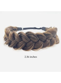 Synthetic Hair Braided Headband Classic Wide Strands Wedding Disorderly Fluffy Braids Wig Band Women Beauty Accessory - pzsku/ZEDA04331284F738D6ACEZ/45/_/1735566932/da0339b2-07ba-46ba-8040-2e52d3a213b1