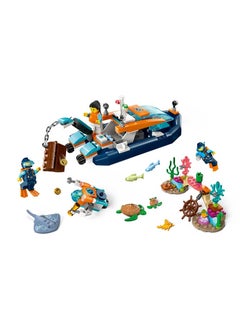 LEGO LEGO - Explorer Diving Boat 182 Pieces - 60377  - Image 3