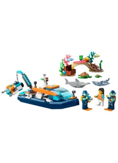 LEGO LEGO - Explorer Diving Boat 182 Pieces - 60377  - Image 2
