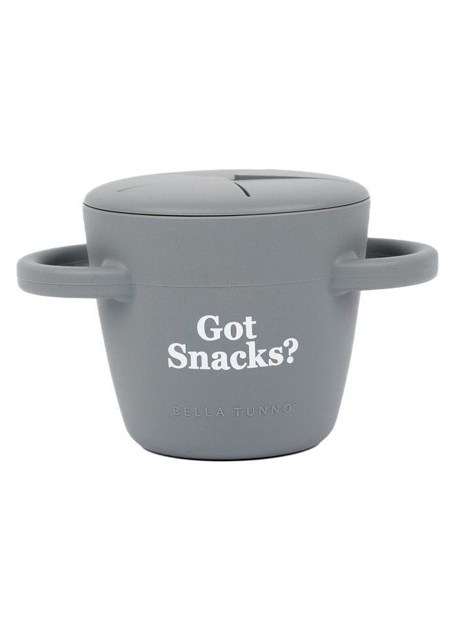 Bella Tunno - Happy Snacker Spill Proof Snack Cups For Toddlers And Babies Snack Containers Made From Silicone Bpa Free Soft Opening & Removable Lid (Got Snacks) - Image 1