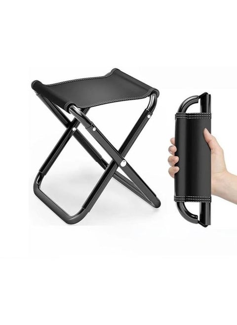 2-pack foldable folding stool, folding stool with carrying bag for camping, hiking, fishing, picnic