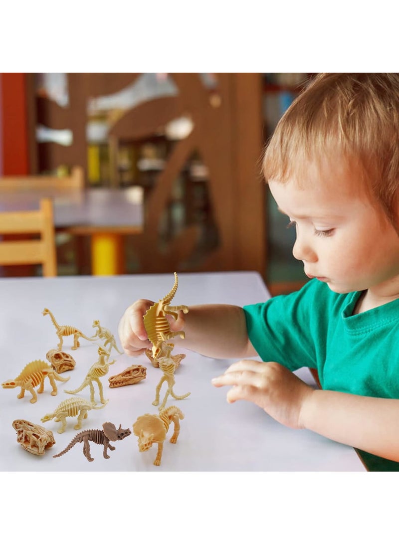 SOLARAE مجموعة ألعاب الديناصورات الصغيرة 12 قطعة، زينة كعك الحفلات الديناصورية الواقعية، تماثيل ديناصور للفتيات والأولاد والأطفال والرضع هدية عيد ميلاد - Image 5