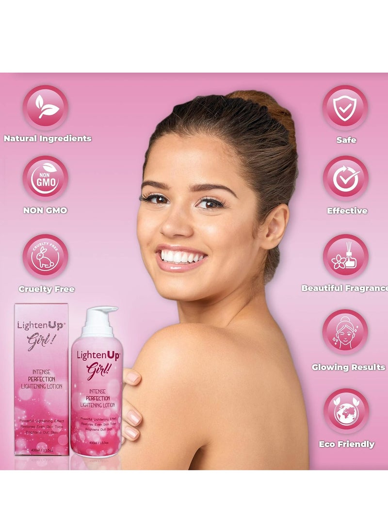 لايتين اب لوشن تفتيح البشرة جيرل إنتنس بيرفيكشن 400 مل - Image 3