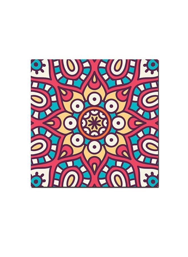 RYN Mandala Art Wall Art Painting Multicolour 30 x 30centimeter - Image 1