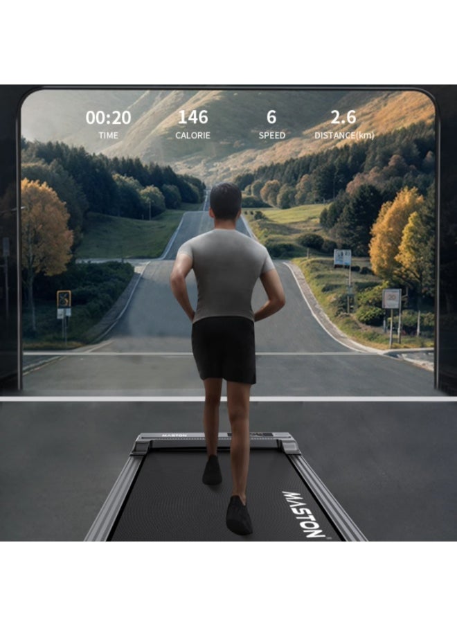 Walking Pad Under Desk Treadmill, Portable Treadmills Motorized Running Machine For Home, Remote Control Maximum Load 120Kg