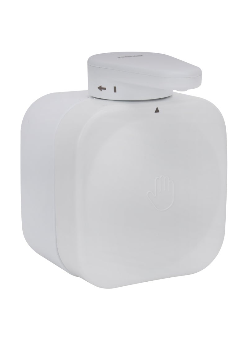 Epsilon - Soap Dispenser-EPSBA1554/ Wall Mounted with Strong Suction Design, Versatile Refillable for Liquid/ Innovative, Effortless Dispensing and One Hand Use, Suitable for Even Walls, Ceramic Tiles - Image 1